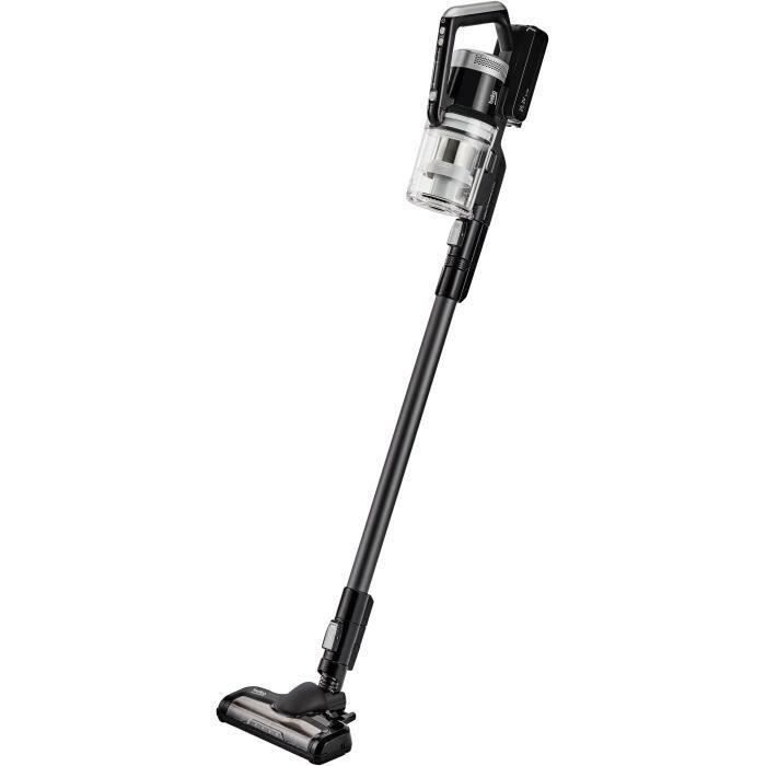 SHOT CASE - BEKO VRT70925VB - Aspirateur multionction - 25,2 V - Technologie Cyclonique - Autonomie 42min - 83db(A) - Noir-Silver
