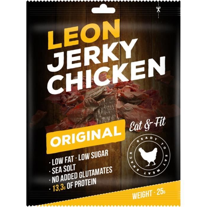 LEON Poulet Sèche Jerky 25g