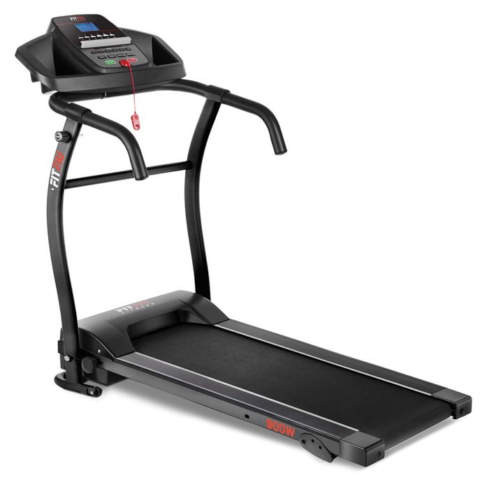 Tapis de course pliable MC-90 10km/h, 900W, connectivité Kinomap et FIT&Home App, 31x102cm, poids max. 120kg - FITFIU Fitness