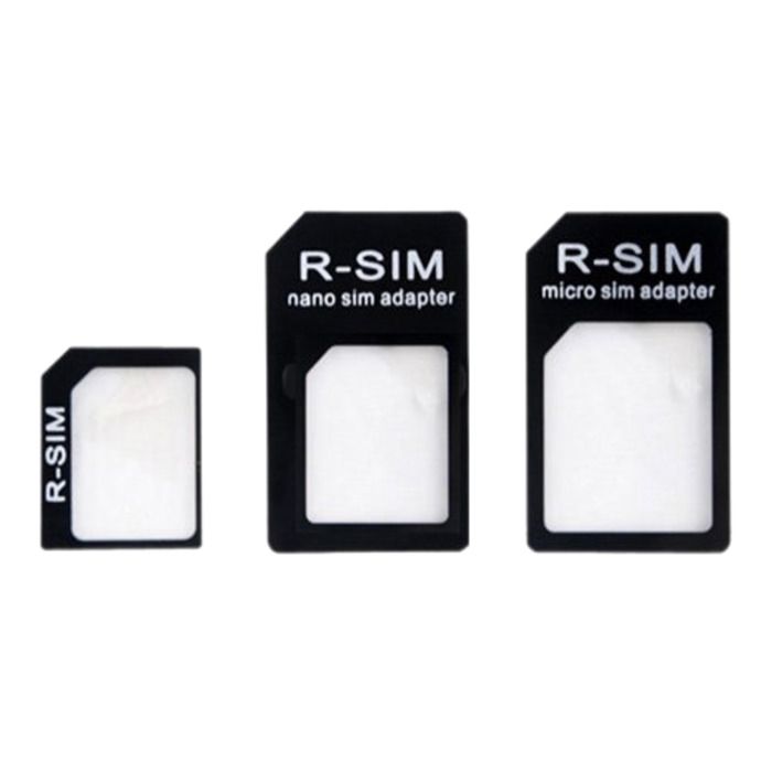 Adaptateur Nano SIM vers Micro SIM vers SIM et vice versa