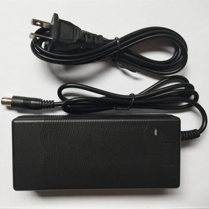 Chargeur de batterie pour adaptateur de scooter électrique 42V 2A pour Xiaomi Mijia M365 Ninebot ES1 ES2 ES4 Pièces de scooter éle