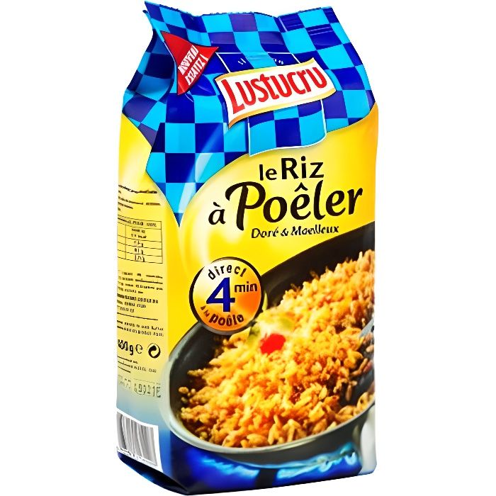 Lustrucru Riz à poêler 400g