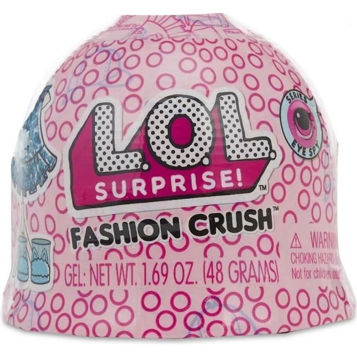 SPLASH TOYS - L.O.L. Surprise! Mini Poupée - LOL Surprise Fashion Crush - Mini Figurine à Collectionner