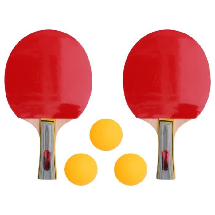 2 ensembles de raquettes de ping-pong raquette de tennis de table RAQUETTE DE TENNIS DE TABLE - CADRE DE TENNIS DE TABLE