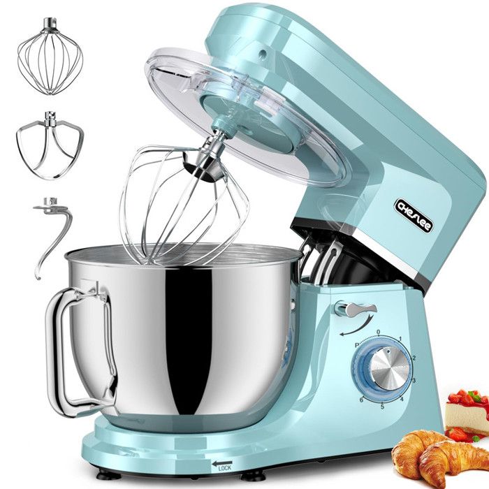 Robot Pâtissier - Robot Pâtissier - 72L - 1800W - 6 Vitesses - Accessoires Lave-Vaisselle - No Label