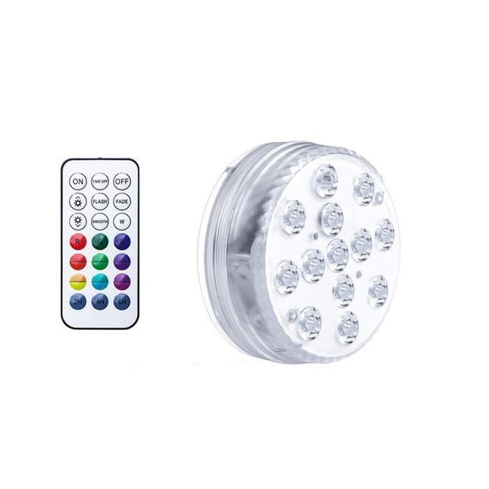 Comparer les prix de 13 LED RGB LumièRe Submersible avec Aimant et Ventouse LumièRe de Piscine Sous-Marine LumièRe LED Nuit pour éTang-C