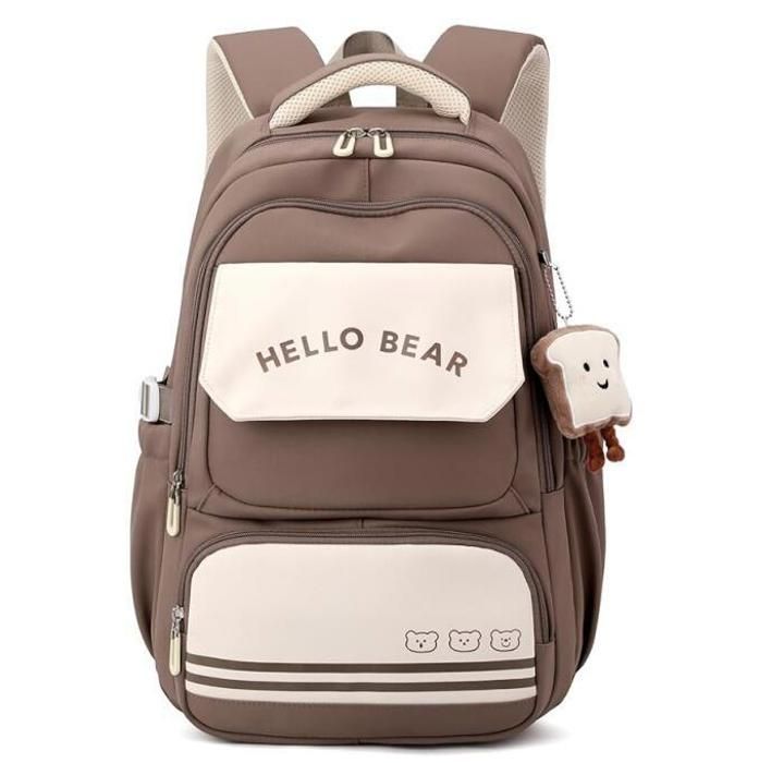 Sac a Dos Fille pour Enfant Adolescent Cartable Fille Sac décole de 8à16Ans Résistant à leau Sacs Scolaires Collège avec