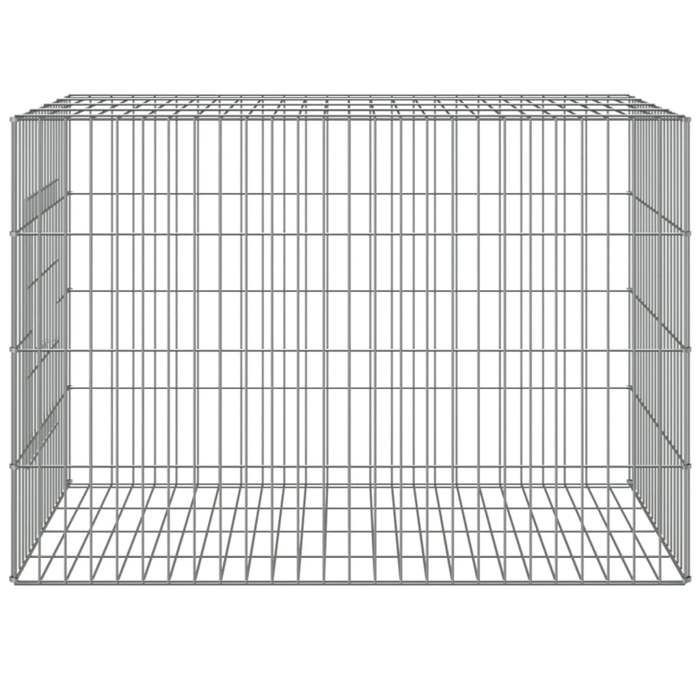 RemiseClapier - UU - Animaux - Cage à lapin 78x54x54 cm Fer galvanisé JILIMAISON2025 5097959