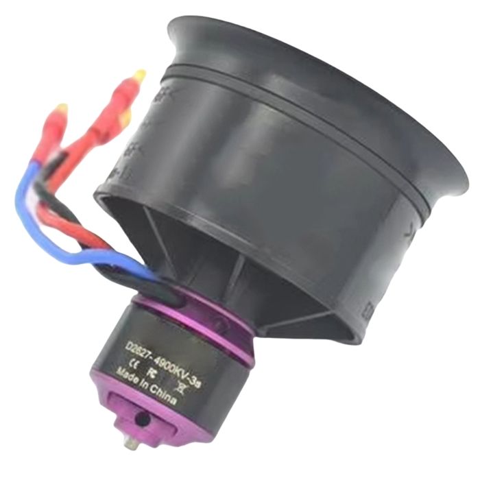 EDF 70 Mm 11 Pales – Moteur 3400 KV – Poussée 1810 G – 4S – Pour Avion à Réaction RC – Testé équilibré