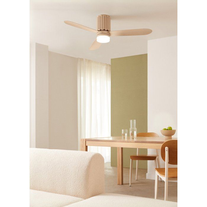Ventilateur de plafond - Create - WIND CALM SCULPT - Silencieux - LED - Ø132 cm - Create