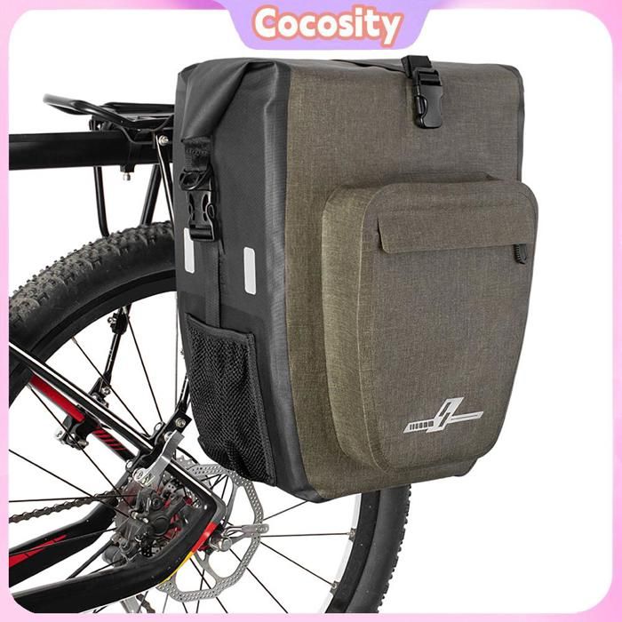 Sac Coffre Porte Bagage VÃ©lo Sacoche De Porte-bagages Velo Organisateur Bagagerie Coffre 8L