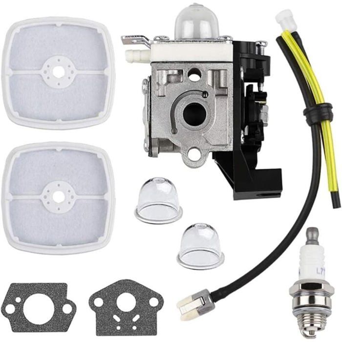 Kit Carburateur Pour Tondeuse à Gazon Compatible 6150N/6150/650 - 5 Pièces Métal Avec Filtration Améliorée