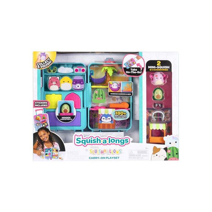 Figurine Squish-a-long Medium Playset Valise