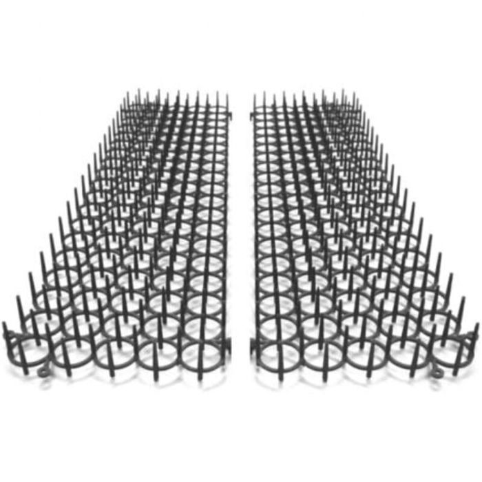 Comparer les prix de Grilles anti-nuisibles - PZCC - Découpable - Modulable - 49x13x28 cm - Lot de 4 - Polypropylène