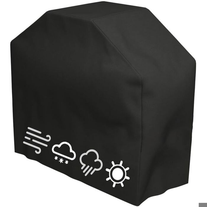 Housse Barbecue Extérieur - PZCC - 120x66x120 cm - Tissu Oxford 210D - Imperméable - Protection UV
