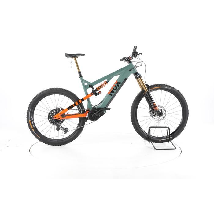 Vélo électrique - Nox Cycles Hybrid Enduro 7.1 Pro - vert - VTT électrique tout suspendu - Brose 725 Wh Reconditionné Reconditionné - Nox Cycles reconditionné disponible sur Cdiscount Seconde Vie
