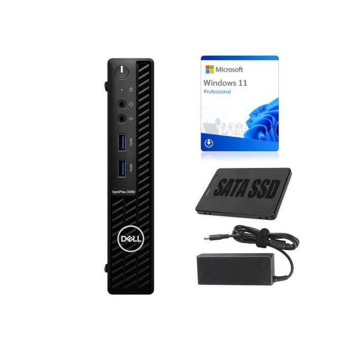 Mini PC DELL 3080 MICRO i5-10500T 8GB 256GB SSD W11P