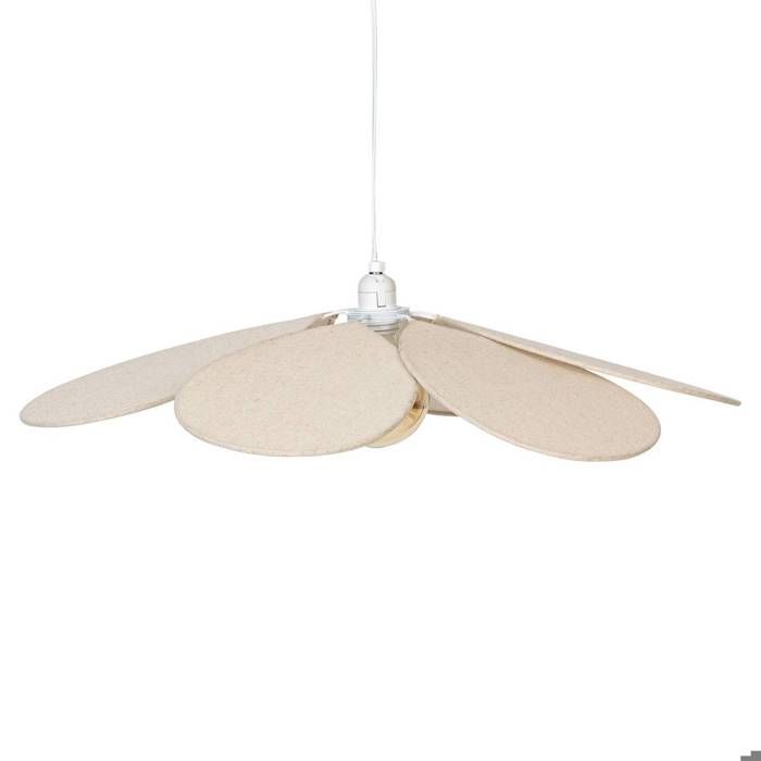 Suspension pétales Naya beige D72cm - Atmosphera Créateur dintérieur