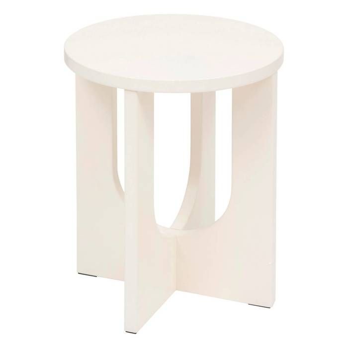 Table dappoint Bloom ivoire 50 540x40cm - Atmosphera Créateur dintérieur