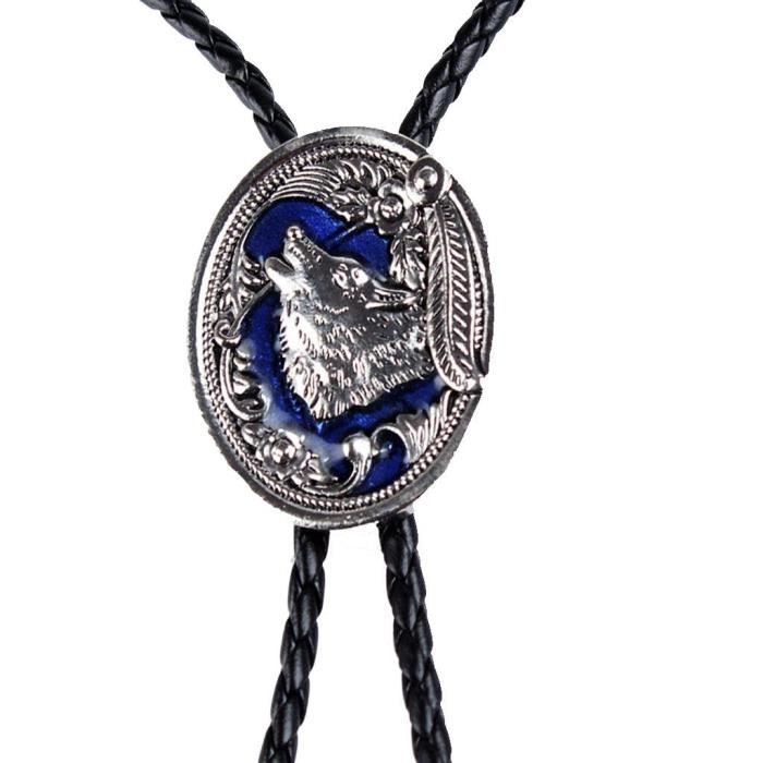 Pince à Cravate Vintage Renard Ou Loup, Finition Dorée Et Argentée, Super état
