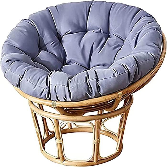 Coussin De Fauteuil Suspendu 50x125cm - Épaissi Avec Appui-Tête Réglable Pour Intérieur Et Extérieur