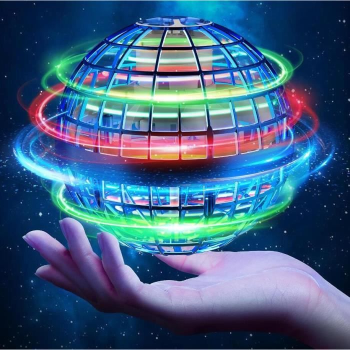 Boule Volante Lumineuse Flying Ball Magique,Hover Ball,Boomerang