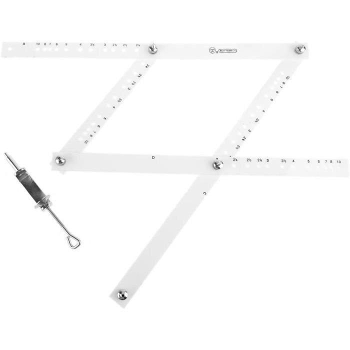 Échelle De 50 Cm Règle Pliante Pantographe - Outil Copie Dessin Agrandisseur