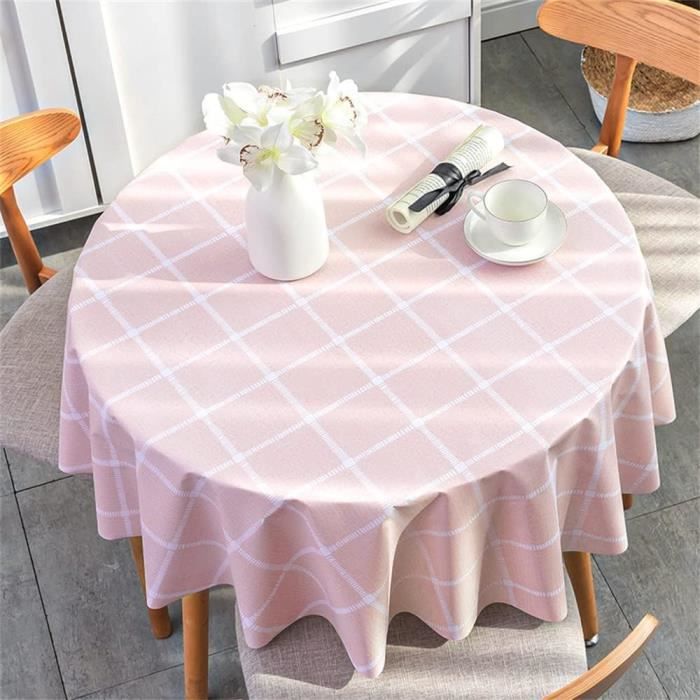 Nappe Ronde Carreaux De Ciment | Nappe Ronde