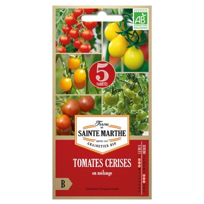 La ferme Sainte Marthe - 50 graines AB - Tomates cerises en mélange