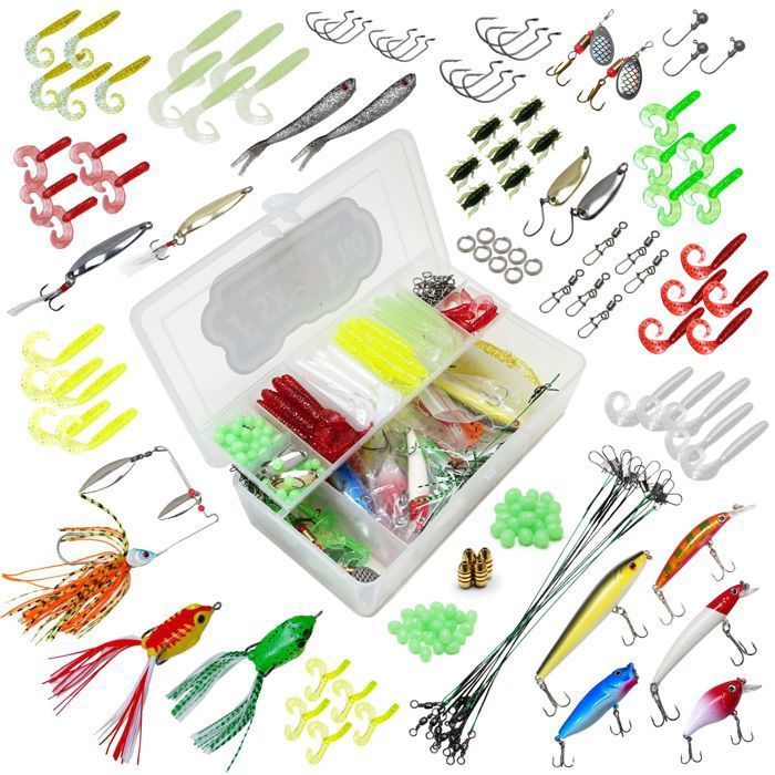 Lot De 6 Leurres De Pêche à La Mouche - Hameçons En Acier, étui Inclus - Pour Truite, Brochet, Perche