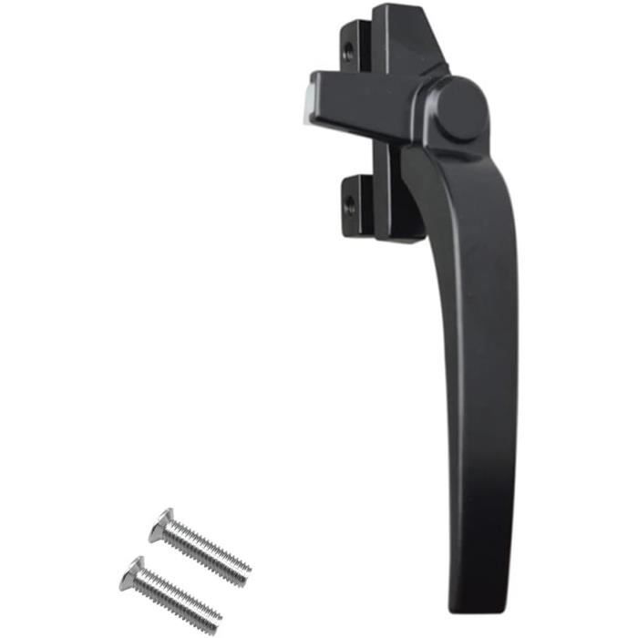 QSCTYG Poignee Fenetre Poignée De Fenêtre En Alliage D'aluminium Blanc Avec Verrouillage De La Poignée De Porte Universelle Touche Verrouillage Pour Double Vitrage Tournage 588 (Color : White