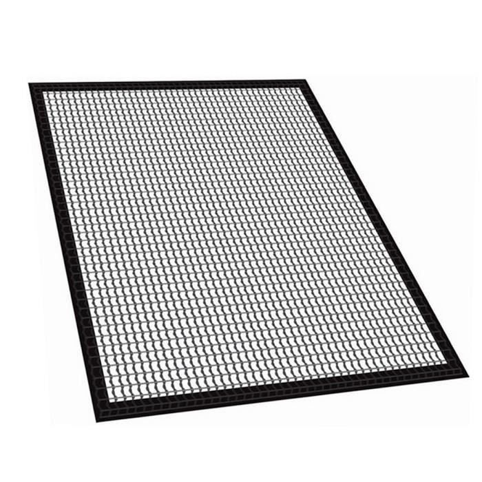 3 Tapis De Cuisson Barbecue Anti-Adhésifs 42x36cm - Réutilisables, Découpables - Pour Grill Gaz, Charbon, Électrique
