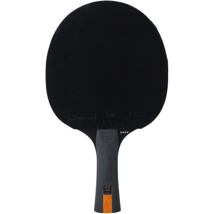 Lot De 8 Caoutchoucs De Ping-pong Pro – Effet Intense, Contrôle Réactif, épaisseur 2.2 Mm – Rouge Et Noir, Attaque Rapide