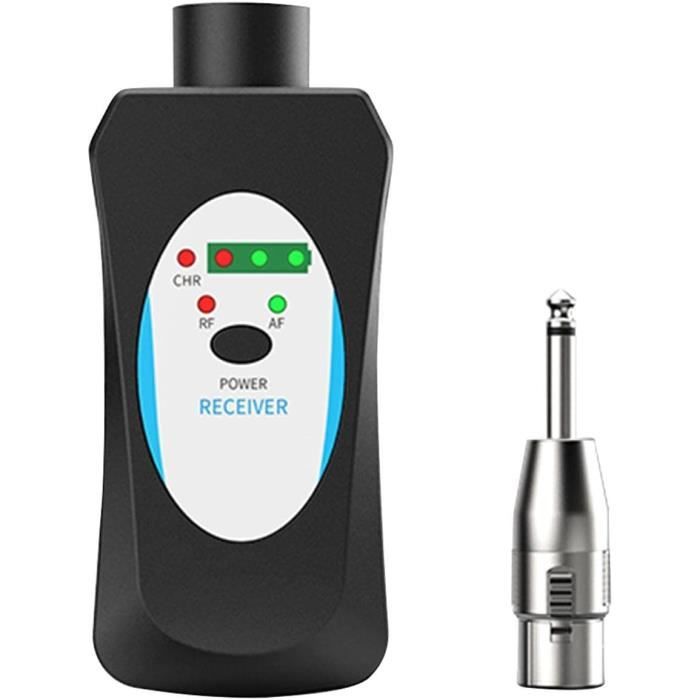 Émetteur et récepteur Audio sans Fil Microphone Plug and Play pour Chanter Casques de Micro