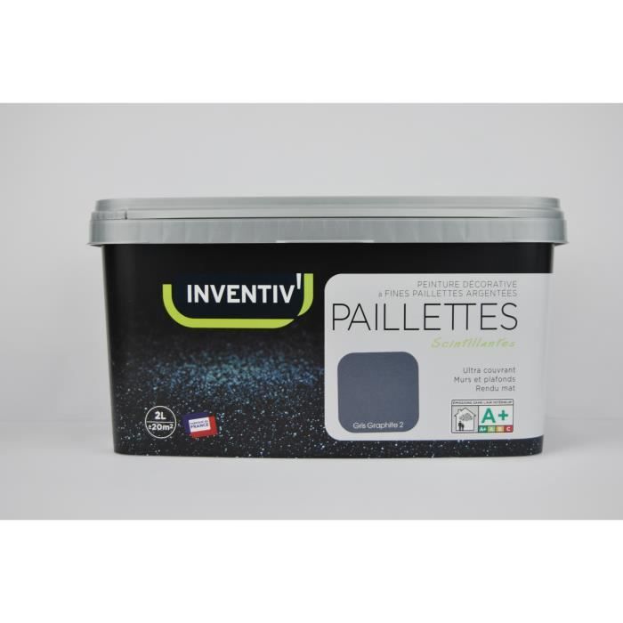Peinture Gris Paillete