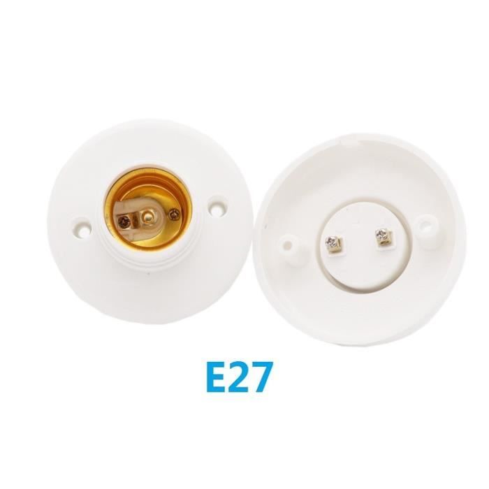 E26 Pobinet De L'ampoule Polde De Porte Lampe En Céramique Adaptateur