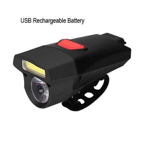 Phare Avant De Vélo Led Multifonction 3 En 1 Avec Ordinateur Numérique Phare Avant De Vélo Led Multifonction 3 En 1 Avec Ordinateur Numérique
