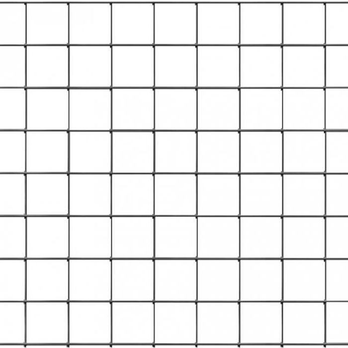 Grillage maille carrée blanc 1cm, L. 3 x H. 1 m