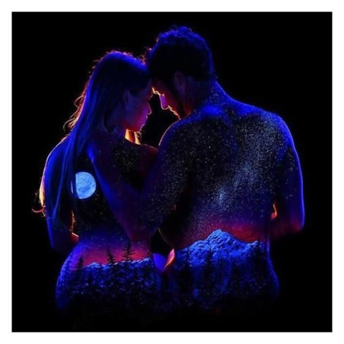 Couple Amoureux 5d Plein Forage Diamant Peinture Broderie Bricolage Point De Croix Cdiscount Maison