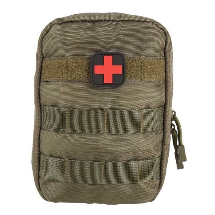 Sac BB avec crochet Pochette de premiers secours tactique Molle EMT, sac  médical militaire IFAK, extérieur, c - Cdiscount Sport