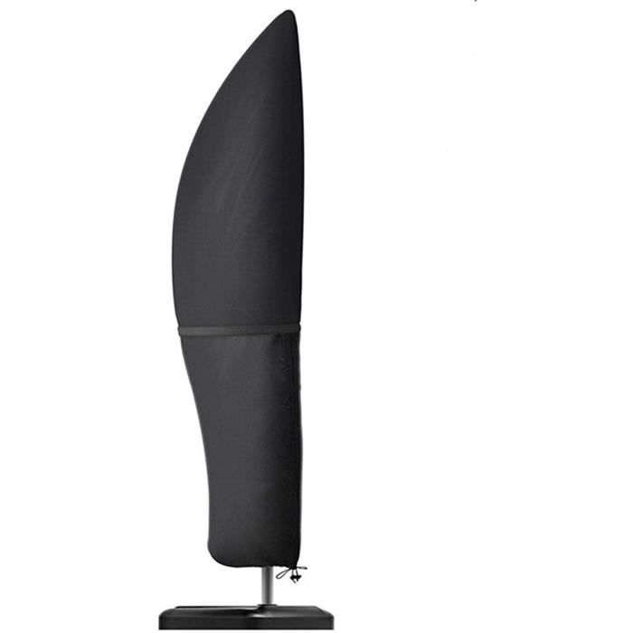 Housse De Parasol Oxford - Imperméable, Coupe-Vent, UV, 190x62x62cm, Avec Fermeture Éclair Et Cordon