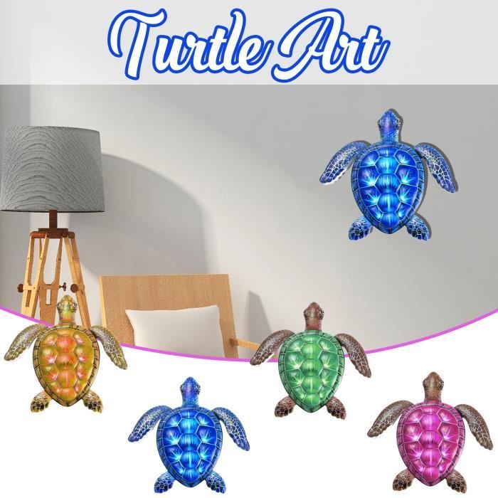 Statues Tortue Yoga Nizirioo - Décoration Zen Et Méditation Pour Maison Bureau