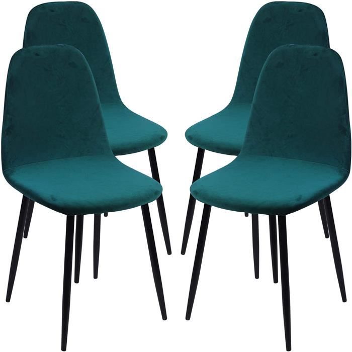 Housse De Chaise De Salle à Manger,Lot De 6 Couverture De Chaise Scandinaves Extensible,Amovible