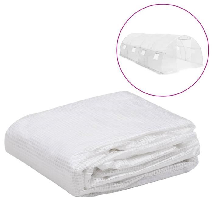 vidaXL Couverture de remplacement de serre 300x600x200 cm - vue 2