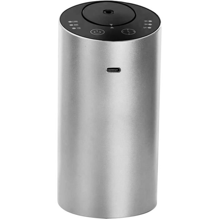Diffuseur Huiles Essentielles Voiture Rechargeable - Aromathérapie Portable Avec Mist Et Éclairage LED, Parfum Longue Durée