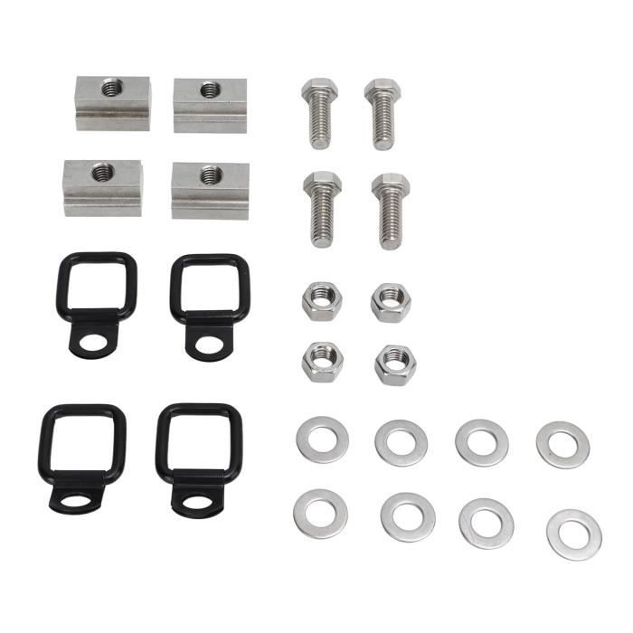 KIPA Ancrages d'arrimage pour VTT Polaris Lock & Ride ATV – Convient pour RZR, Sportsman et Ace – Lot de 16 ancrages durables de type Lock and Ride – Ne convient pas