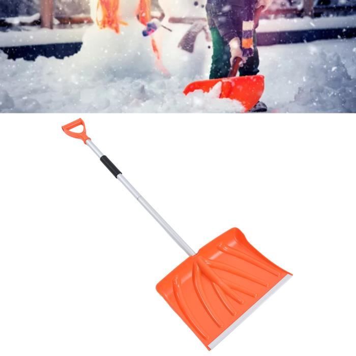Pelle à Neige Compacte Pliable - Bleu - Aluminium - Longueur Max 40 Pouces - Portable