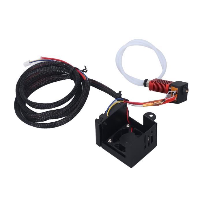 Kit d'extrudeuse Hotend avec housse en silicone en aluminium pour montage de bloc thermique pour accessoires d'imprimante 3D Creality Ender-5 Kit d'extrudeuse Hotend avec housse en silicone en aluminium pour montage de bloc thermique pour accessoires d'imprimante 3D Creality Ender-5