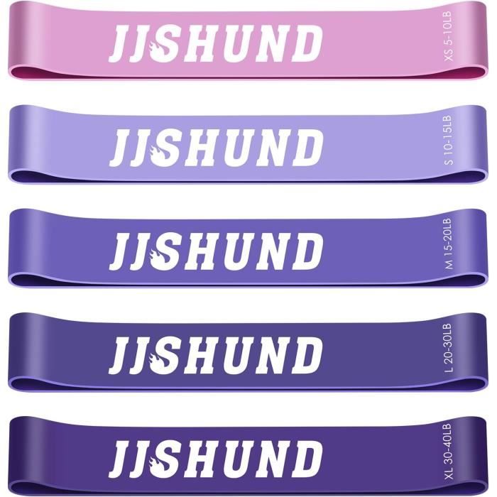 ZHITENG 3 PCS Elastique Musculation Niveaux Différents, Bande