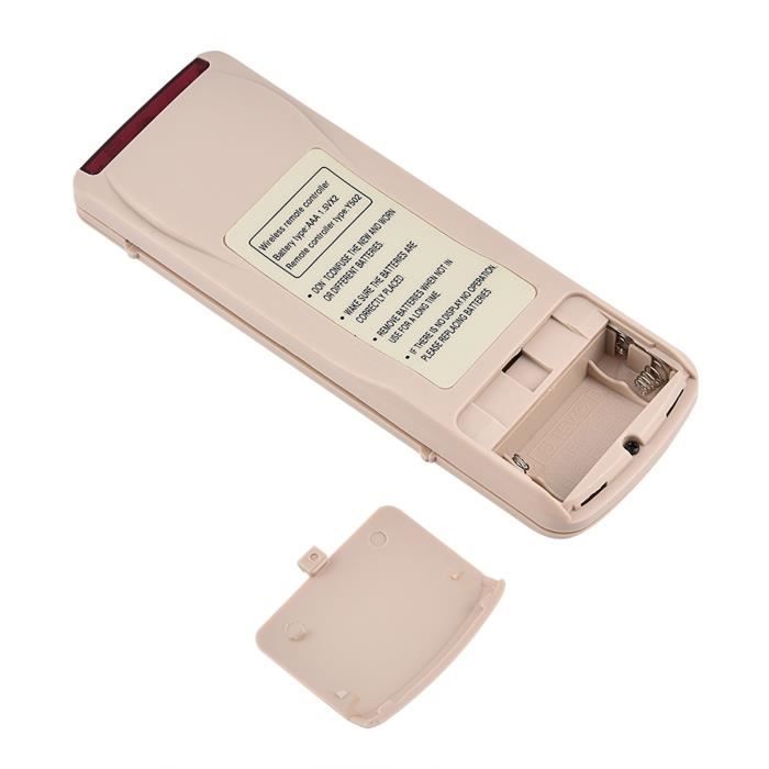 Télécommande Universelle De Rechange Pour Climatiseur Gree Y502 / Y512 - Portée 10 M - Fonctions Complètes - Sans Programmation - 10